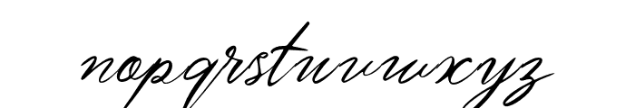 Christtinay Font LOWERCASE