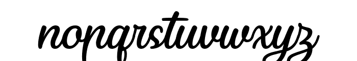 Christy Smiley Font LOWERCASE