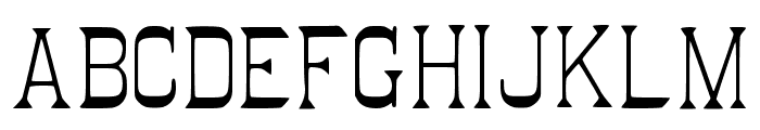 Chromatic Regular Font UPPERCASE