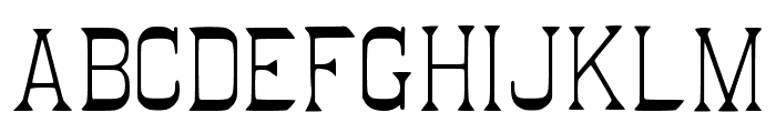 Chromatic Regular Font LOWERCASE