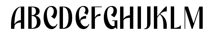 Chronoa-Light Font UPPERCASE