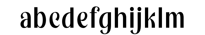 Chronoa-Light Font LOWERCASE