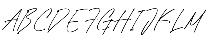 Chrowlie Vonhautten Italic Font UPPERCASE