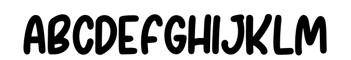 Chrumpy Font LOWERCASE