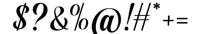 Chryselles Script Regular Font OTHER CHARS