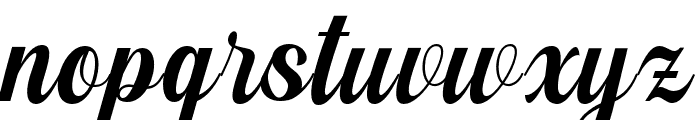 Chryselles Script Regular Font LOWERCASE