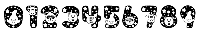 Chubby Animal Font OTHER CHARS