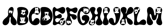 Chubby Bear Font UPPERCASE