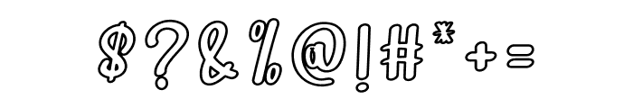 Chubby Beloved Font OTHER CHARS