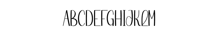 Chubby Darling Font UPPERCASE