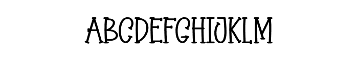 Chubby Doodle Font UPPERCASE
