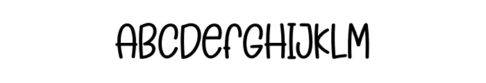 Chubby Eastern Font UPPERCASE