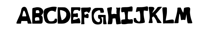 Chubby Giggles Regular Font UPPERCASE
