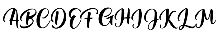 Chubby Girl Regular Font UPPERCASE