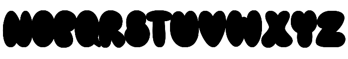 Chubby Groovy Shadow Font UPPERCASE