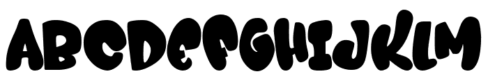 Chubby Monster Font LOWERCASE