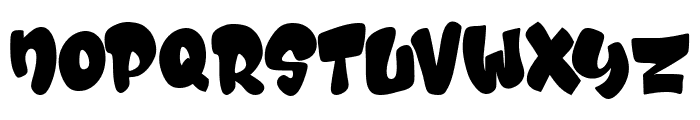 Chubby Monster Font LOWERCASE