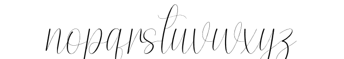 Chubby Sometimes Font LOWERCASE