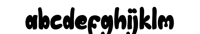 Chubby Toon Font LOWERCASE
