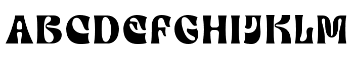 Chubera Regular Font UPPERCASE