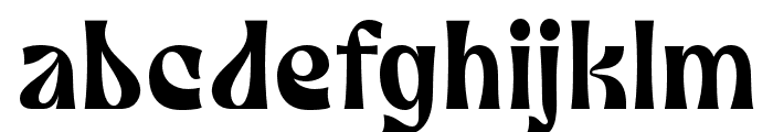 Chubera Regular Font LOWERCASE