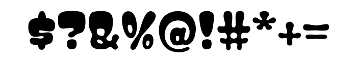 Chubster Font OTHER CHARS