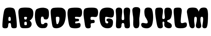 Chubster Font UPPERCASE