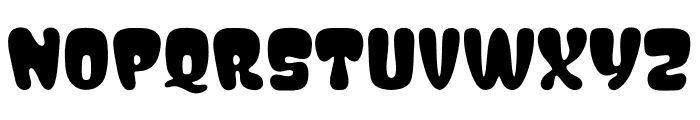 Chubster Font UPPERCASE