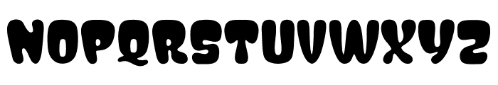 Chubster Font LOWERCASE