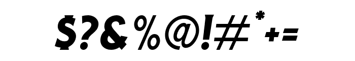 ChuckNoonSerif-Italic Font OTHER CHARS