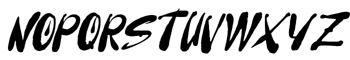 Chucoko Italic Font UPPERCASE