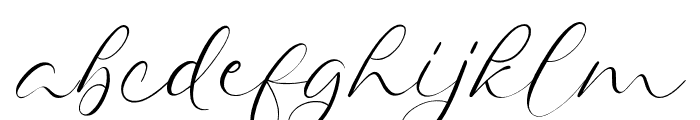 Chudleigh Font LOWERCASE