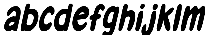 Chunchupan Condensed Italic Font LOWERCASE