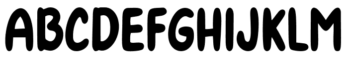 Chunchupan Regular Font UPPERCASE