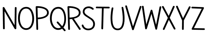 Chunkle Regular Font UPPERCASE