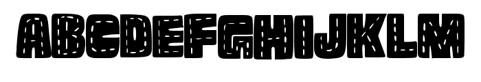 Chunky Block Stitch By  Regular FONT