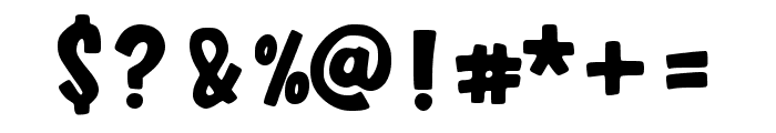 Chunky Joyful Regular Font OTHER CHARS