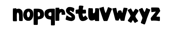 Chunky Joyful Regular Font LOWERCASE