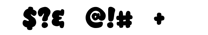 Chunky Monkey Font - Lollipop Regular Font OTHER CHARS