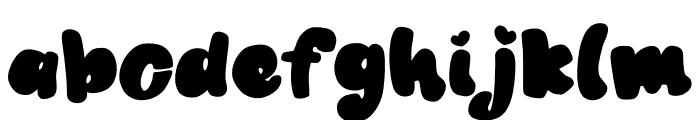 Chunky Pop Font LOWERCASE