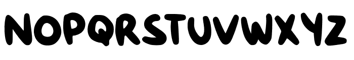 Chunky Rosie Font LOWERCASE