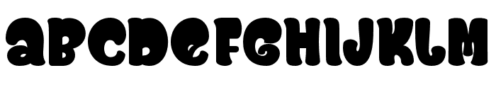Chunky Spinach Regular Font LOWERCASE