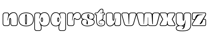 Chuster-Outline Font LOWERCASE