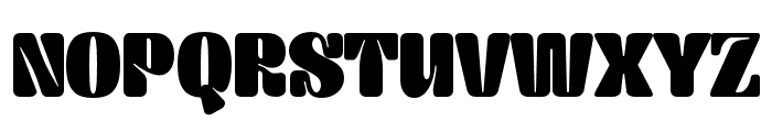 Chuster-Regular Font UPPERCASE