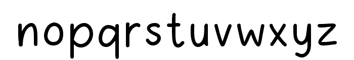 Chutpen-Regular Font LOWERCASE
