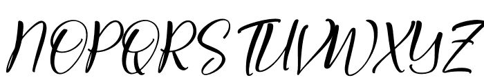 Chystigra Italic Font UPPERCASE