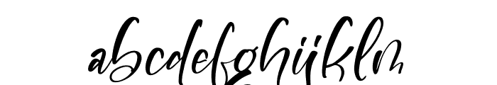 Chystigra Italic Font LOWERCASE