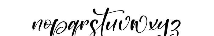 Chystigra Italic Font LOWERCASE
