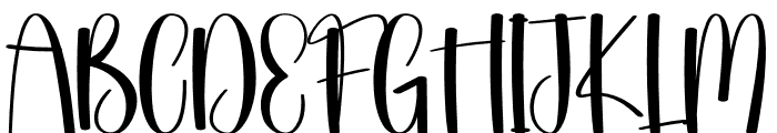 Cicada Font UPPERCASE