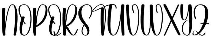 Cicada Font UPPERCASE